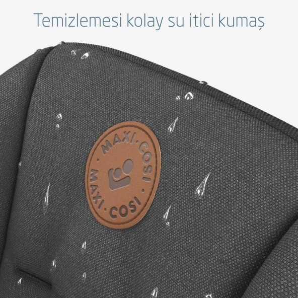 Maxi-Cosi Minla 6'Sı Bir Arada Ahşap Görünümlü Mama Sandalyesi Beyond Graphite Eco - Resim 8