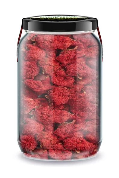 Nar Gülü İthal Nar Çiçeği Bi Kavanoz 660 cc. Cam Kavanozda Katkısız Anar Phool Gule Anaar ürün görseli