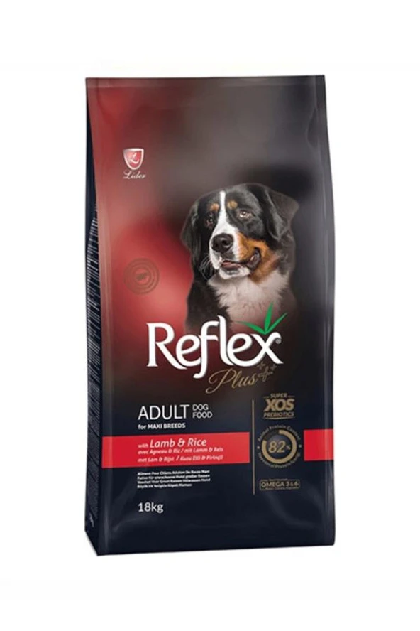 Reflex Iri Irk Yetişkin Köpek Kuzu Etli Ve Pirinçli Köpek Maması 18 Kg