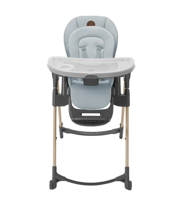 Maxi-Cosi Minla 6'sı Bir Arada  Ahşap Görünümlü Mama Sandalyesi Beyond Grey Eco - 2