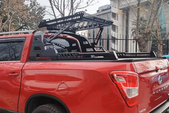 Ssangyong Musso 2019+ için Uyumlu Sepetli Roll Bar Aqm-S10