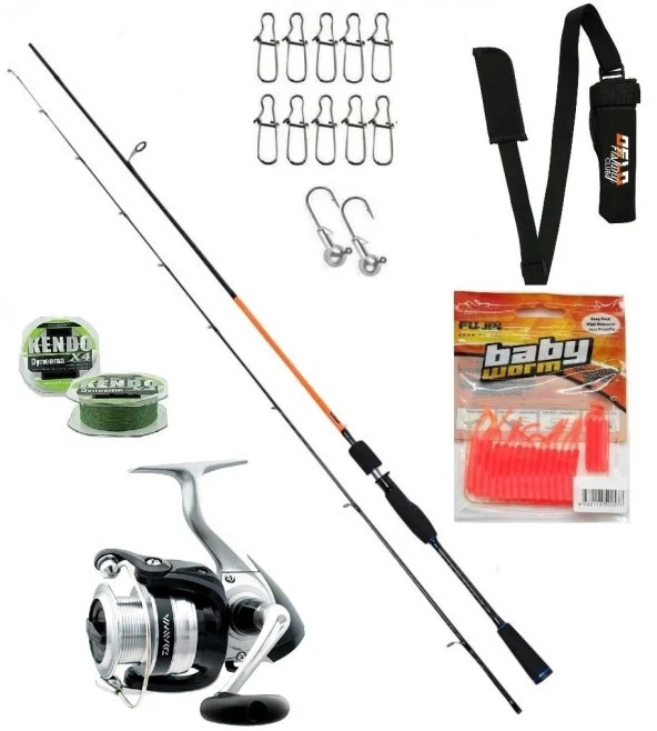 Daiwa Strike Force 2000B Oslo Action Game 225cm 2-12gr LRF Olta Seti