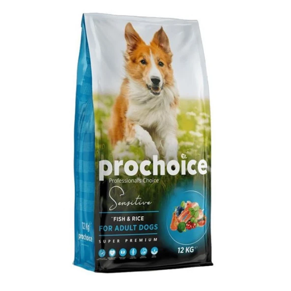 Pro Choice Sensitive Balık ve Pirinçli Hassas Derili Köpekler için Yetişkin Köpek Maması 3 kg