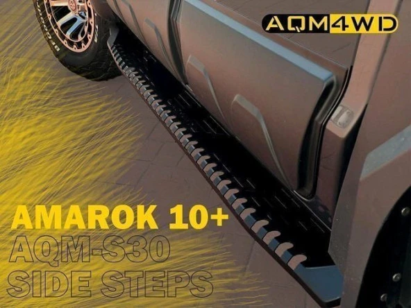 Volkswagen Amarok Uyumlu Yan Basamak 2010-2021 Aqm-S30 Parça