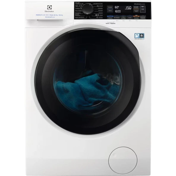 Electrolux EW8WP261PBT 10/6 Kg. 1600 Devir Kurutmalı Çamaşır Makinesi