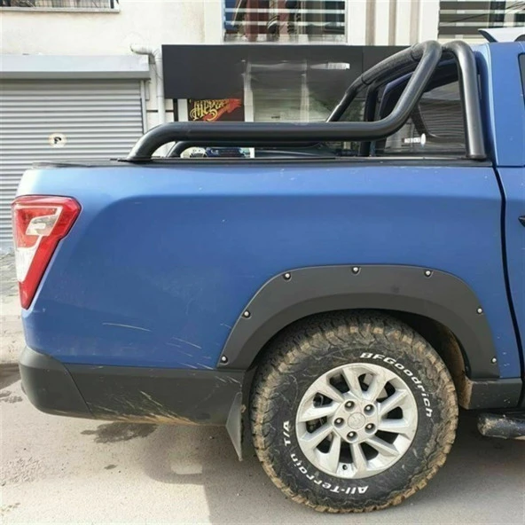 Fiat Fullback Rollbar için - Canyon Siyah Roll Bar (Aqm - Prb28) - 3