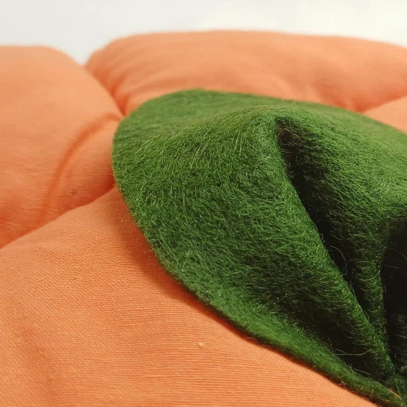 Balkabağı Tasarımlı Yoğurt ve Hamur Mayalama Yastığı 40x40 cm - 6