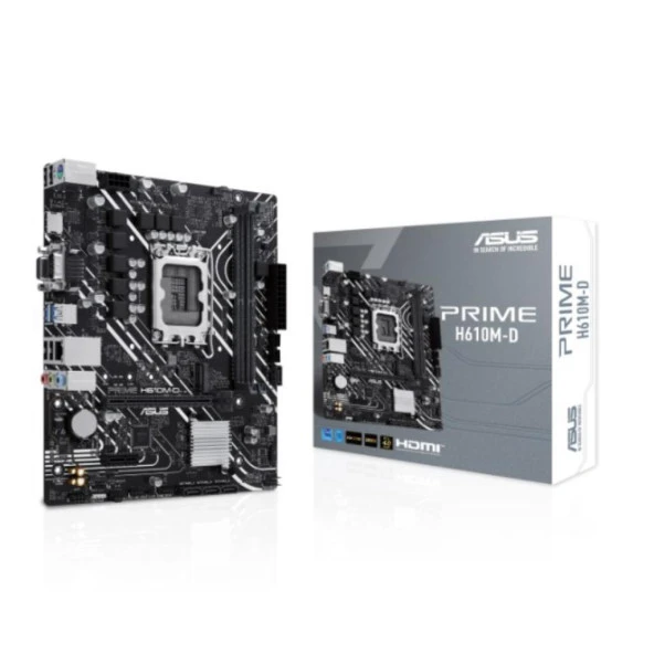 Asus Prime H610M-D Intel H610 5600 MHz DDR5 Soket 1700 mATX Anakart