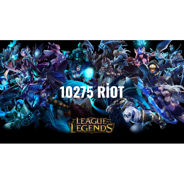 League of Legends  10275 Riot Points