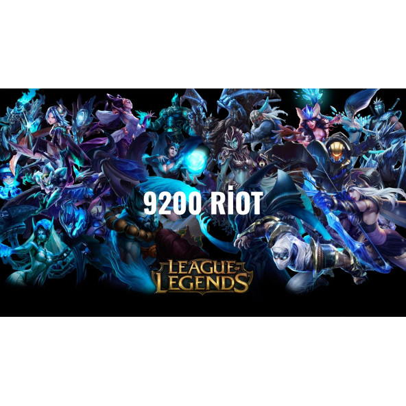 League of Legends  9200 Riot Points