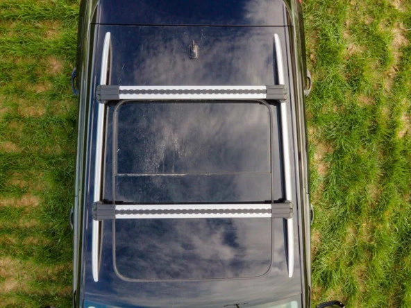 Mitsubishi Pajero (Mk4) için Suv -7 Air 1 Ara Atkı Gri - 2