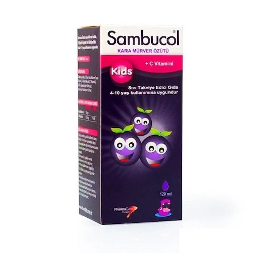 Sambucol_Kids Şurup 120 Ml-SKT:02/2027 ürün görseli 1