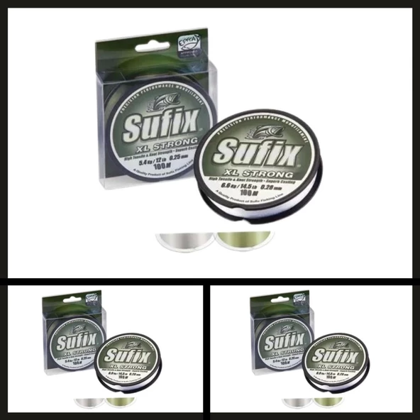 Uyguna-Yakala 0,25 Mm.100 Mt. Xl Strong Yeşil Misina-MAK.257