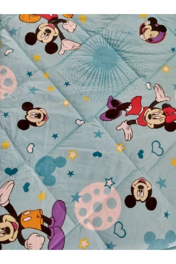 Çocuklara Özel Baskılı Tek Kişilik Silikon Yorgan - 2