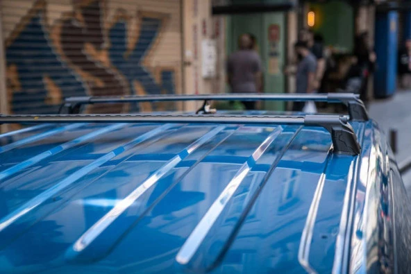 Renault Kangoo 2 için Maxi Van 43647 Ara Atkı Air 3 Siyah - Resim 3