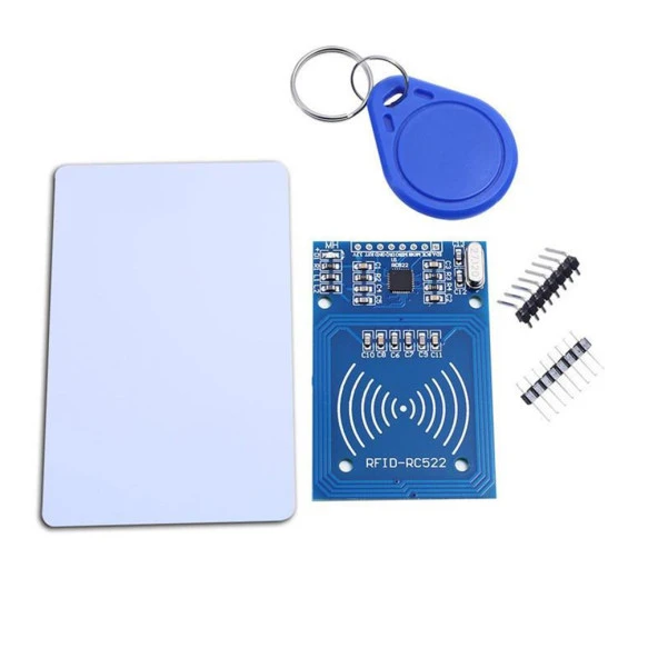 Arduino RC522 RFID NFC Modülü Kart ve Anahtarlık Kiti(13.56 Mhz)