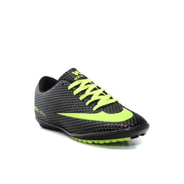 Walked 401 Siyah Sarı Futbol Halısaha Ayakkabısı 31-35 - 2
