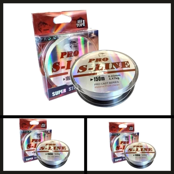 Uyguna-Yakala 0.26 Mm 150 Mt Makara Misina Şeffaf Pro S-line-İNA.014