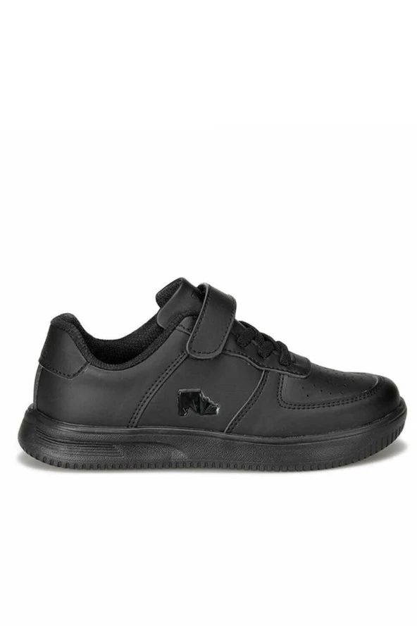 Lumberjack Finster Jr Çocuk Günlük Cırtlı Sneaker Siyah Spor Ayakkabı