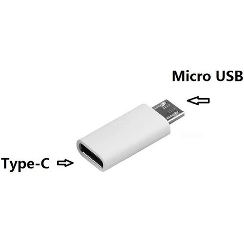 Elektronikucuz Type-C Micro USB Çevirici Typec Micro USB Dönüştürücü Typec Dişi Micro USB Erkek Çevirici Type-c Dişi Micro USB Erkek Çevirici Type-C to Micro Usb - 8