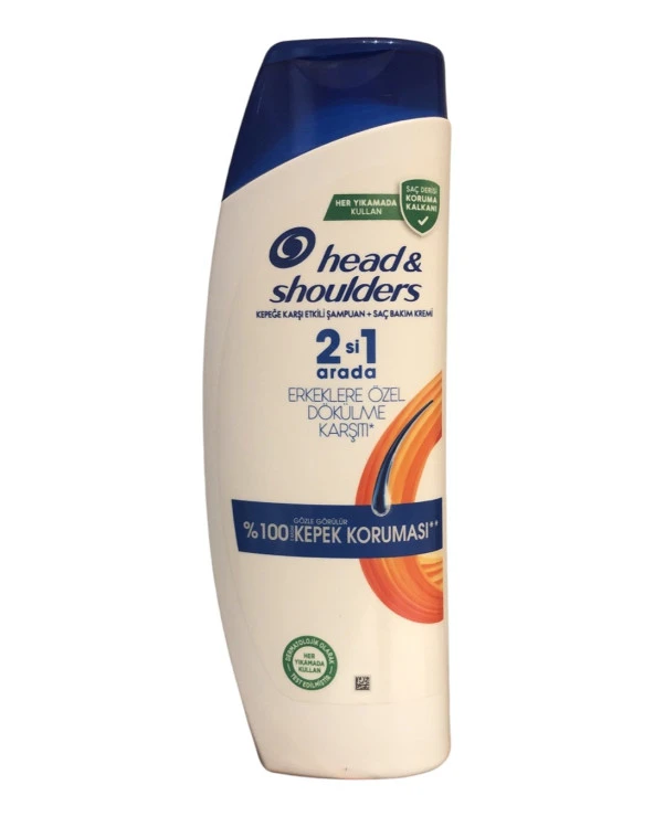 Head & Shoulders Erkeklere Özel Dökülme Karşıtı100 Kepeğe Karşı Etkili Şampuanı + Saç Kremi 350 Ml