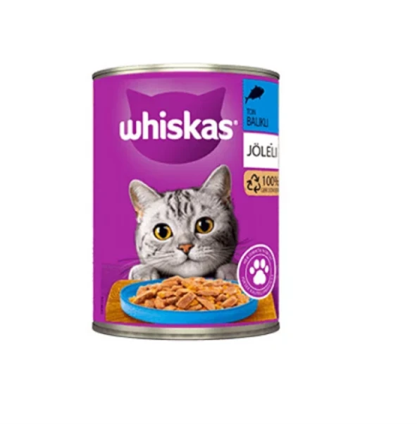 Whiskas Ton Balıklı Yetişkin Kedi Konservesi 400 Gr
