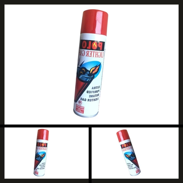 Uyguna-Yakala 270 Ml.Polo Çakmak Gazı Tüpü-YKT.035 - Resim 2