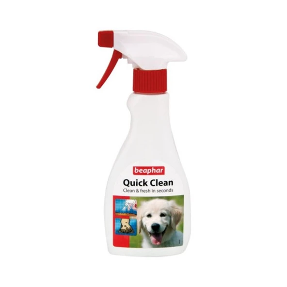 Beaphar Quick Clean Koku Giderici Temizleme Spreyi 250 ML