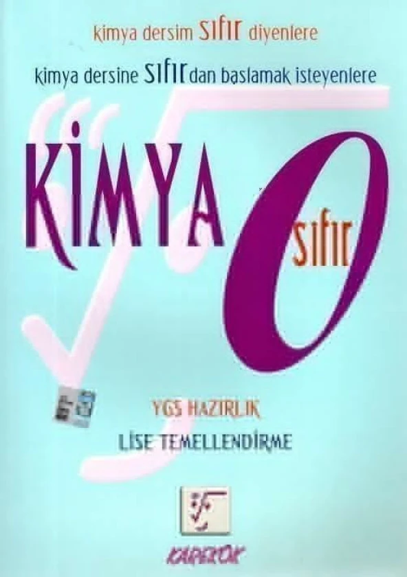 Karekök Yayınları Kimya Sıfır