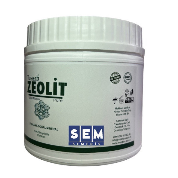 Semedis, Zeolit /klinoptilolit Aktif Ultra Mikronize 10 Mikron Toz 300gr - 2