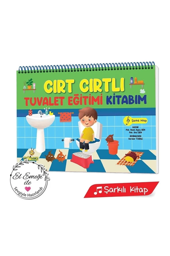 Cırt Cırtlı Tuvalet Eğitimi Kitabım ürün görseli