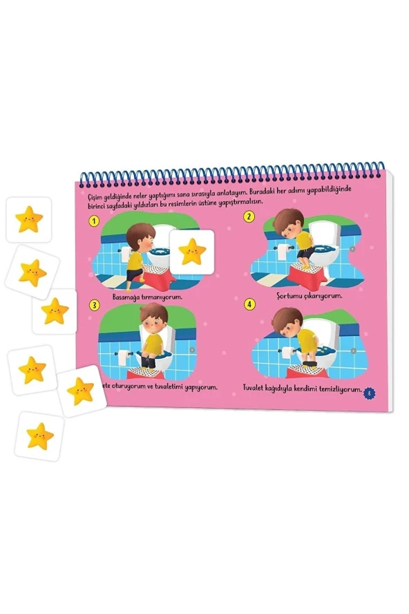 Cırt Cırtlı Tuvalet Eğitimi Kitabım - Resim 2