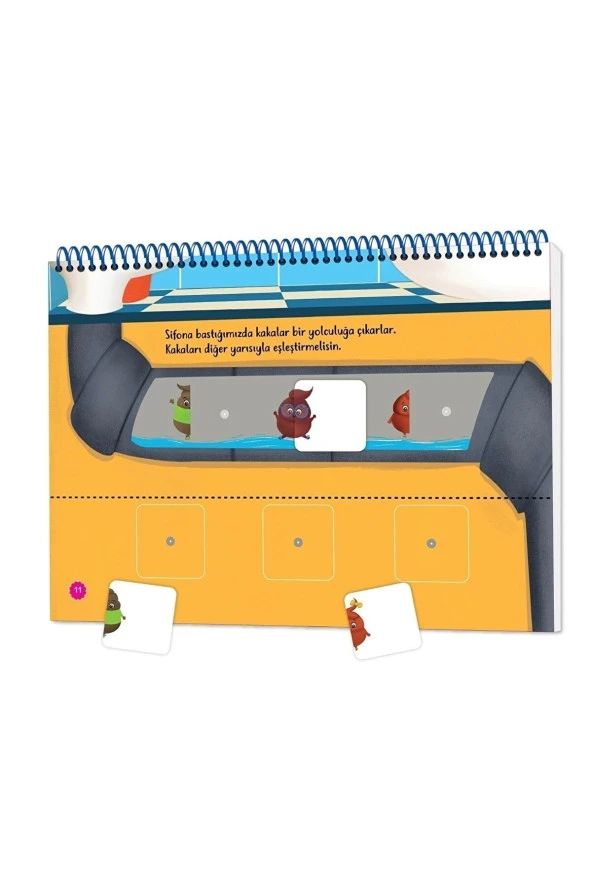 Cırt Cırtlı Tuvalet Eğitimi Kitabım - Resim 3