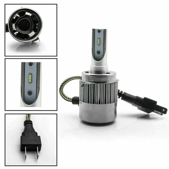 Orijinal Volkswagen H7 için LED Far Ampulü 36W 4800Lm 12V-32V / Laam808 - 2