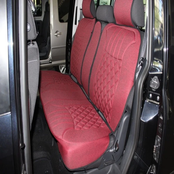 Elegance 5Li Set Minder Kırmızı-Siyah / Klmny546 - Resim 2