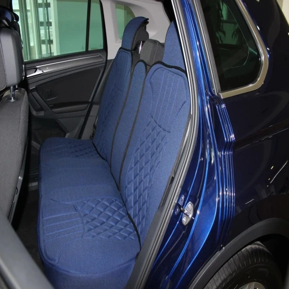 Elegance 5Li Set Minder Mavi-Siyah / Klmny545 - Resim 2