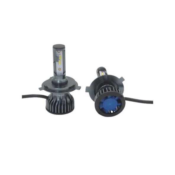 LED Far Ampulü için 6000K 9800Lm 12V H4 / Laam910 - Resim 2
