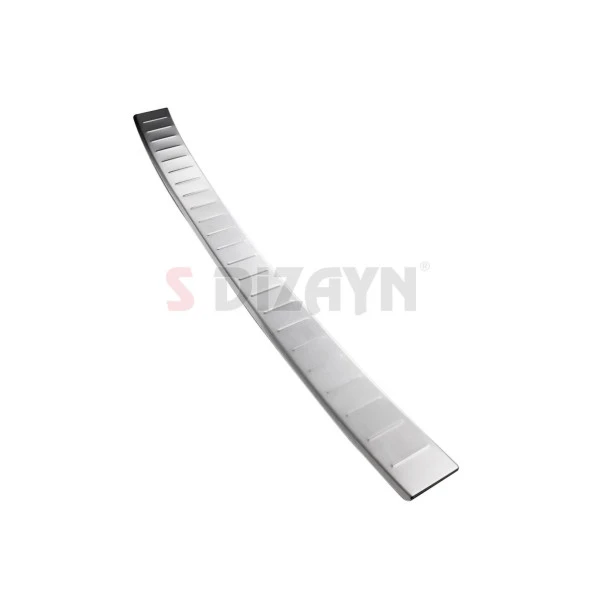 Volkswagen T-Roc Makyajlı için Krom Arka Tampon Eşiği 2021 Üzeri - Resim 3