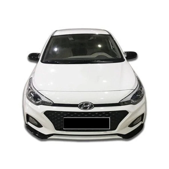 Hyundai İ20 2014-2018 için Sinyalsiz Batman Yarasa Ayna Kapağı (Parlak Siyah) - 2