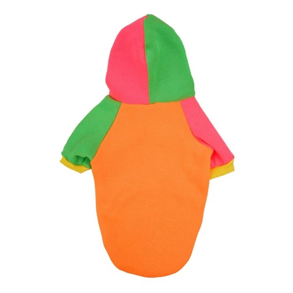 Orange Kedi & Köpek Sweatshirt-M - 2