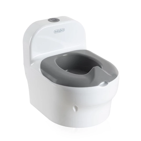 BabyJem Sesli Klozet Lazımlık 863 Beyaz - 2