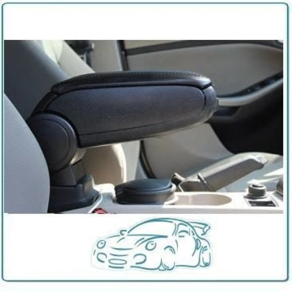 Ford Courier Uyumlu Kol Dayama Kolçak Siyah 2014 Ve Sonrası - Resim 3