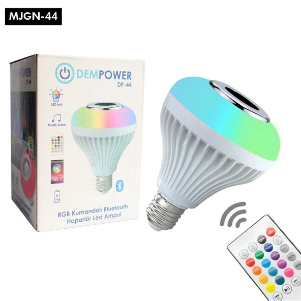 RGB KUMANDALI BLUETOOTH AMPÜL
