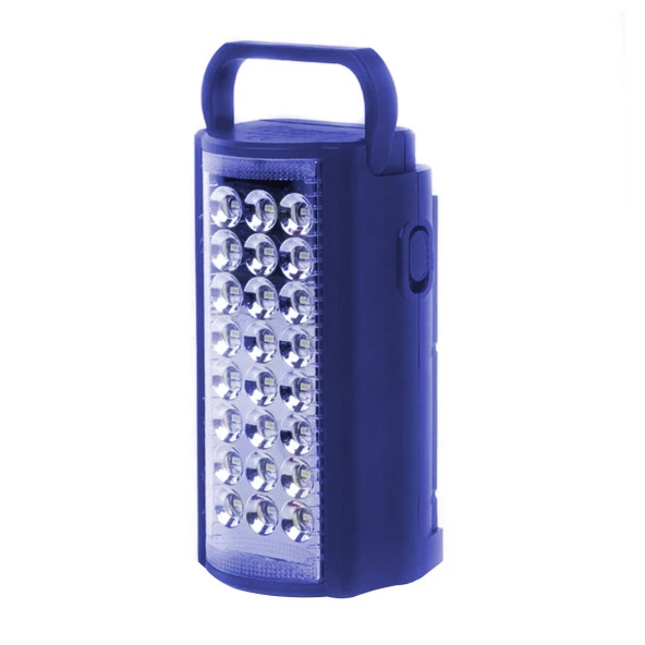 KINSACH KS-824 24 LEDLİ ŞARJLI IŞILDAK (6V4A AKÜLÜ * POWERBANK ÖZELLİKLİ) - 1