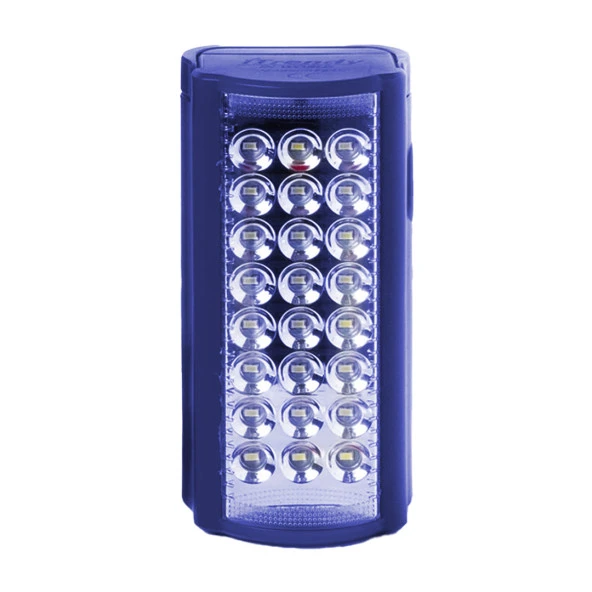 KINSACH KS-824 24 LEDLİ ŞARJLI IŞILDAK (6V4A AKÜLÜ * POWERBANK ÖZELLİKLİ) - 3