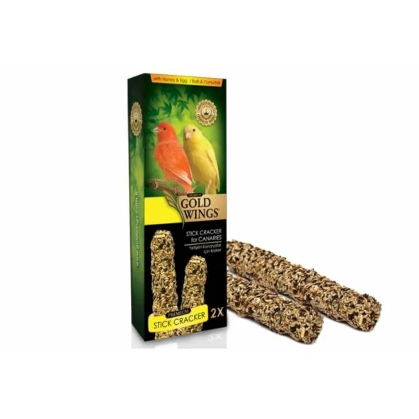 Gold Wings Premium Kanarya Krakeri Ballı Yumurtalı 2li x 6 adet