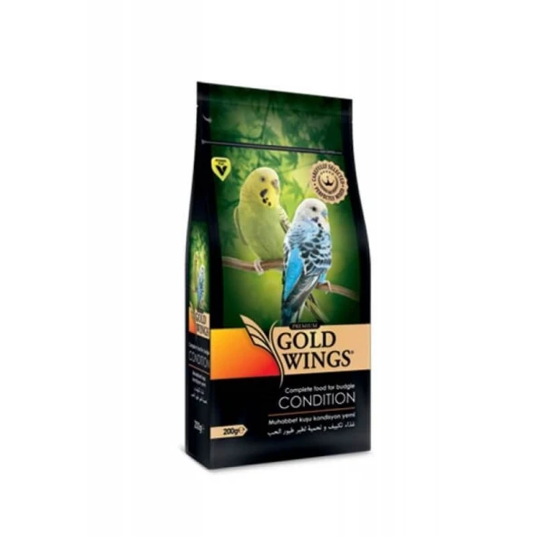 Gold Wings Premium Muhabbet Kondüsyon Yemi 200gr