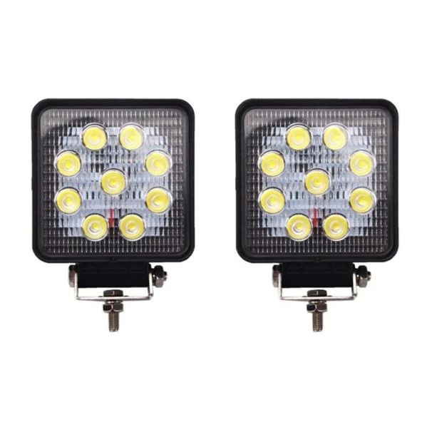 Kare Çalışma Ve için Sis Lambası 9 LED / Lass309