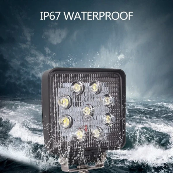 Kare Çalışma Ve için Sis Lambası 9 LED / Lass309 - 3