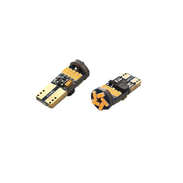 Dekoratif T10 LED için Ampul Turuncu 12-32V / Laam505